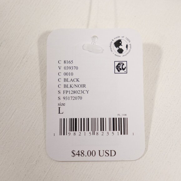 NWT Free People Of The Moment Halter Bralette in Black Size Large - Picture 10 of 11